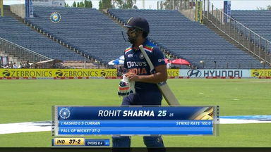 IND vs ENG 2021, 2nd ODI :  Rohit Sharma Wicket