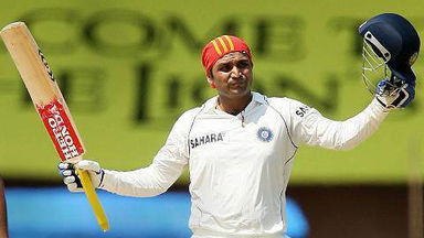 India vs SA, 2007/08 - 1st Test : Virender Sehwag's massive triple ton in Chennai