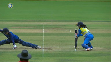 Senior Women's T20 Trophy 2022 Final : Matter of small margins: How Dhara Gujjar survived a stumping
