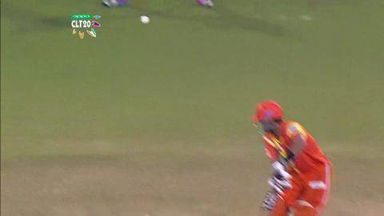 Q3: NK vs LIO –  Ahmed Shehzad Wicket