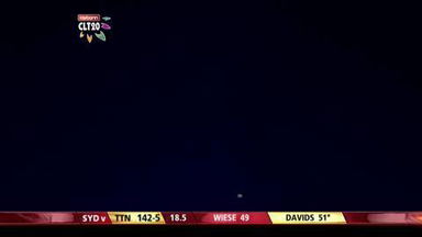 CLT20 2012 M22: SYD vs TTN – Super Sixes
