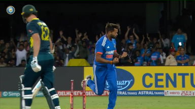 IND vs AUS 2023-24, 5TH T20I: Fall of Wickets