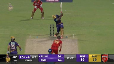 M53: KKR vs PBKS – Andre Russell Six
