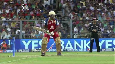 M49: KKR vs RCB – Yogesh Takawale Six