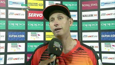 CLT20 2014 M10: KKR vs PER  –   Interview – Adam Voges