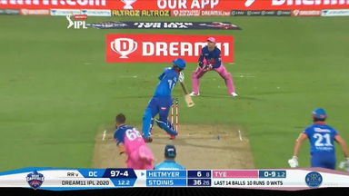 M23: RR vs DC – Shimron Hetmyer Six