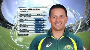 Aus ‘A’ vs SA ‘A’ – 1st ODI : Usman Khawaja - 73