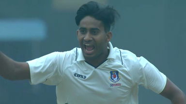 Ranji Trophy  2022/23: Aaqib Khan stars with a four wicket haul for Uttar Pradesh