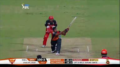 M54: RCB vs SRH – Vijay Shankar Six
