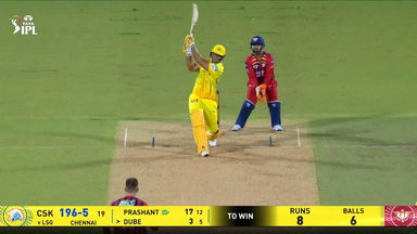 IPL 2026 M53: CSK vs LSG - Shivam Dube Six