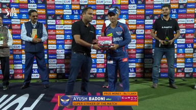 IPL 2025 M40: LSG vs DC - Curvv Super Striker of the Match - Ayush Badoni