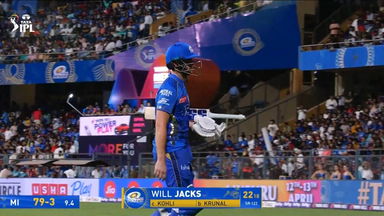 IPL 2025 M21: MI vs RCB - Will Jacks Wicket