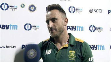 5TH ODI: IND vs SA  –   Interview – Francois du Plessis