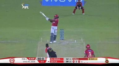 M28: KXIP vs RCB – Chris Gayle Six