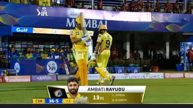 M11: CSK vs PBKS – Ambati Rayudu Wicket