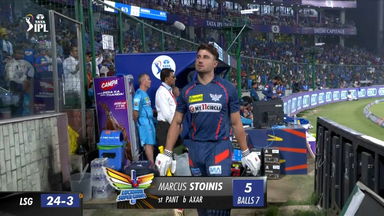 M64: DC vs LSG – Marcus Stoinis Wicket