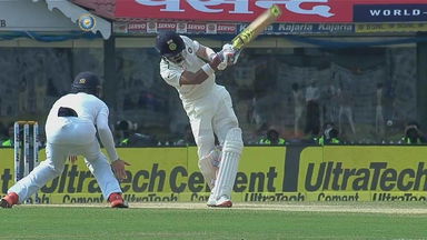 IND vs ENG 2016 - 5th Test day 3 : KL Rahul Six
