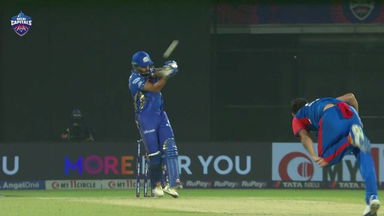 IPL 2025 M29: DC vs MI - Naman Dhir Six