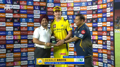 IPL 2025 M67: GT vs CSK - Player of the Match - Dewald Brevis