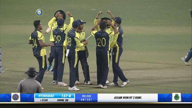 Nerves of steel - That last over thriller