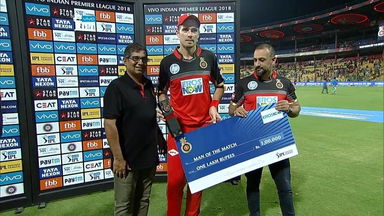 M31: RCB vs MI – Man of the Match – Tim Southee