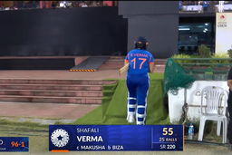 IND-W vs ZIM-W 2026, 2nd T20I: Shafali Verma Wicket