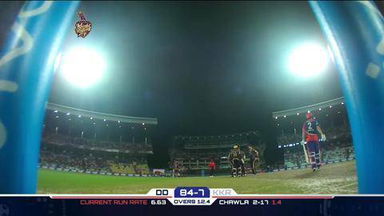 M2: KKR vs DD – Chris Morris Wicket