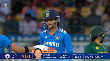 50 up in style ft. Smriti Mandhana
