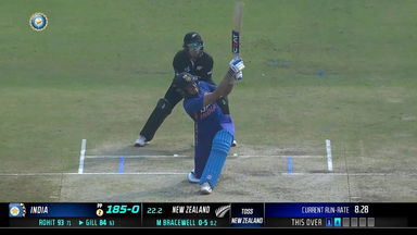 IND vs  NZ 2023, 3RD ODI: Shubman Gill  Six