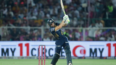 Buttler on the charge: Smashes 6,6,4,6 vs Hasaranga