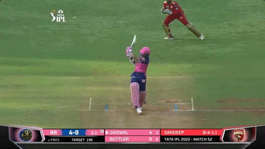M52: PBKS vs RR – Yashasvi Jaiswal Six