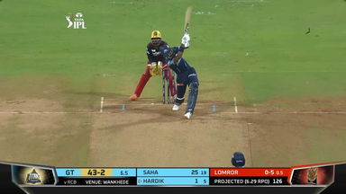 M67: RCB vs GT – Hardik Pandya Six