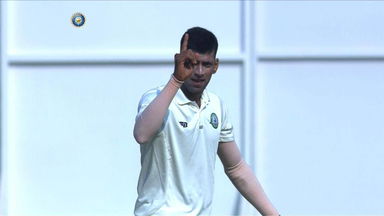 Ranji Trophy 2017-18, Final : Delhi vs Vidarbha - Fall of wickets - Delhi (2nd innings)