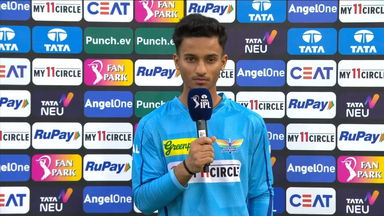 M54: LSG vs KKR – Ayush Badoni Interview