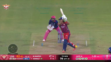 IPL 2026 M32: LSG vs RR - Himmat Singh Six