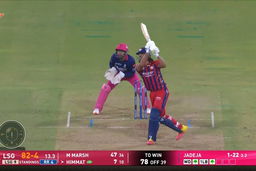 IPL 2026 M32: LSG vs RR - Himmat Singh Six
