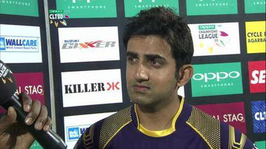 CLT20 2014 M1: KKR vs CSK  –   Presentation