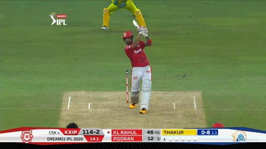 M18: KXIP vs CSK – KL Rahul Six