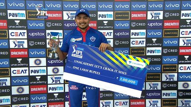 Q1: DC vs CSK  – Unacademy Lets Crack It Sixes of the Match – Prithvi Shaw