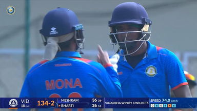 Senior Women's T20 Trophy 2025, Vidarbha vs Delhi: Top-notch finishing, ft. Bharti Fulmali