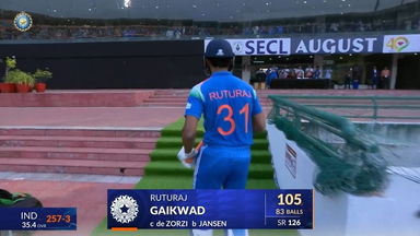 IND vs SA 2025, 2nd ODI: Ruturaj Gaikwad Wicket