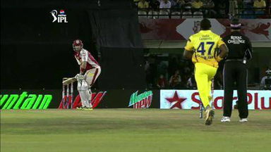 M11: KXIP vs CSK – David Hussey Six