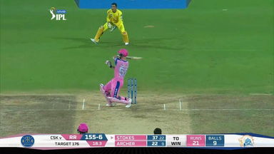 M12: CSK vs RR – Ben Stokes Six