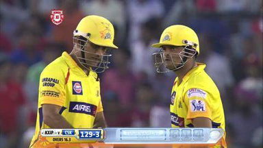 M53: KXIP vs CSK – MS Dhoni Six