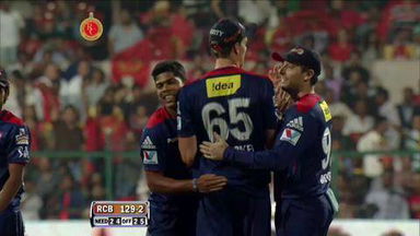 M21: RCB vs DD – AB de Villiers Wicket
