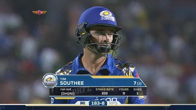 M2: RPS vs MI – Tim Southee Wicket
