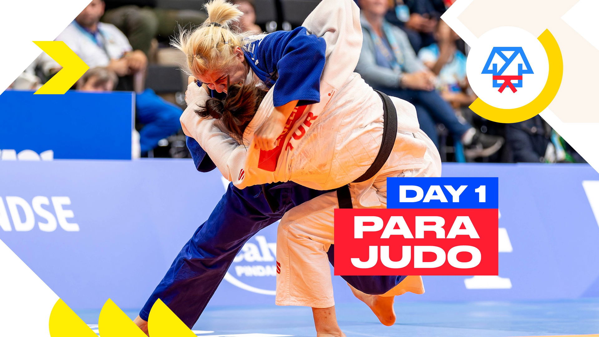 Para Judo mat 1 Competiton & Finals Day 1