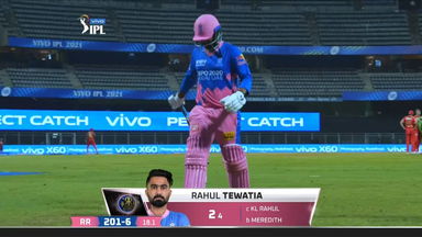 M04: RR vs PBKS – Rahul Tewatia Wicket