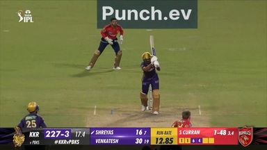 M42: KKR vs PBKS – Shreyas Iyer Six