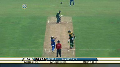5TH ODI: IND vs SA – Quinton de Kock Six